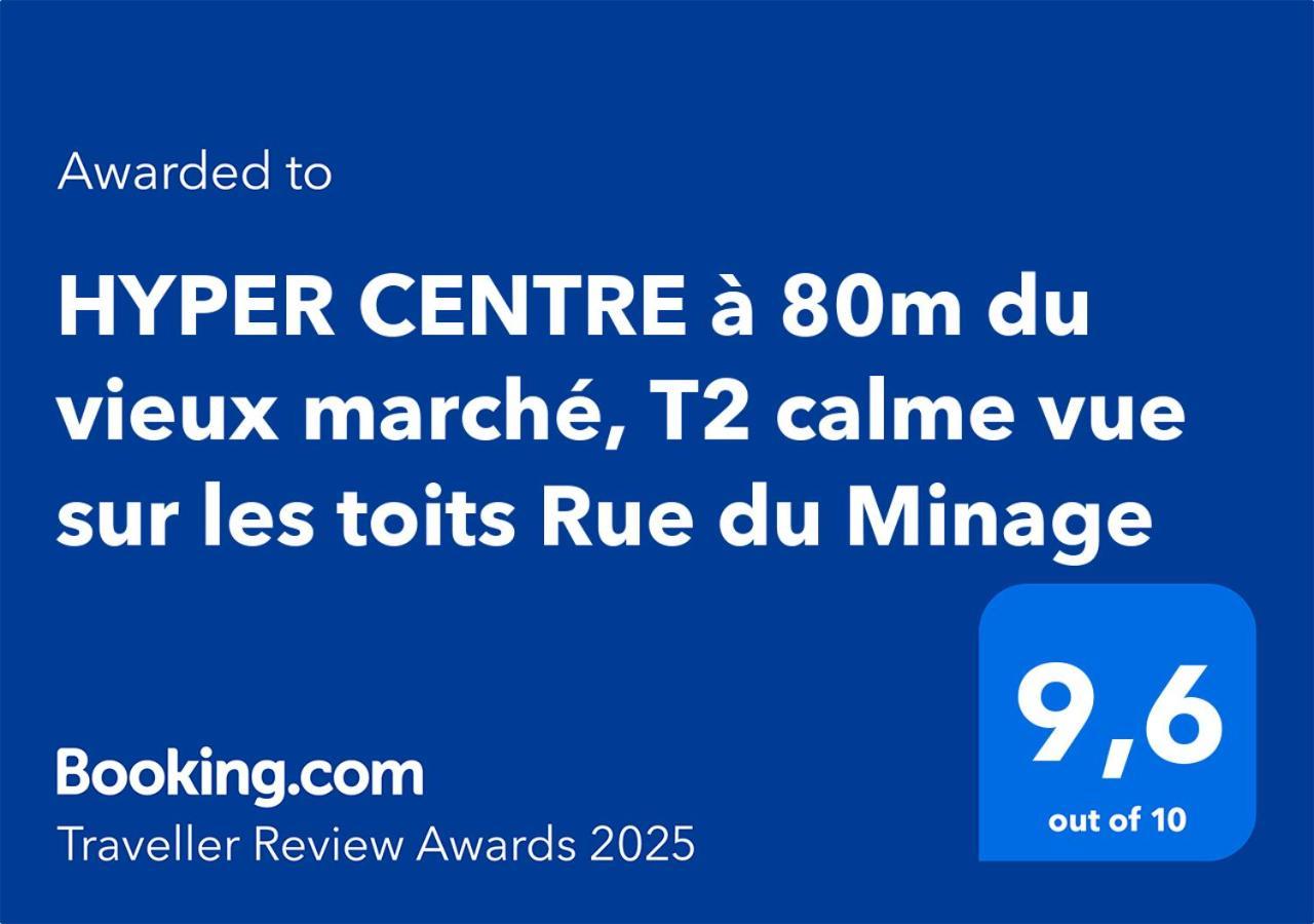 Hyper Centre A 80M Du Vieux Marche, T2 Calme Vue Sur Les Toits Rue Du Minage Apartment Ла Рошел Екстериор снимка